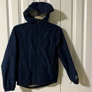 Gap Kids rain jacket/windbreaker size large (10) in Navy